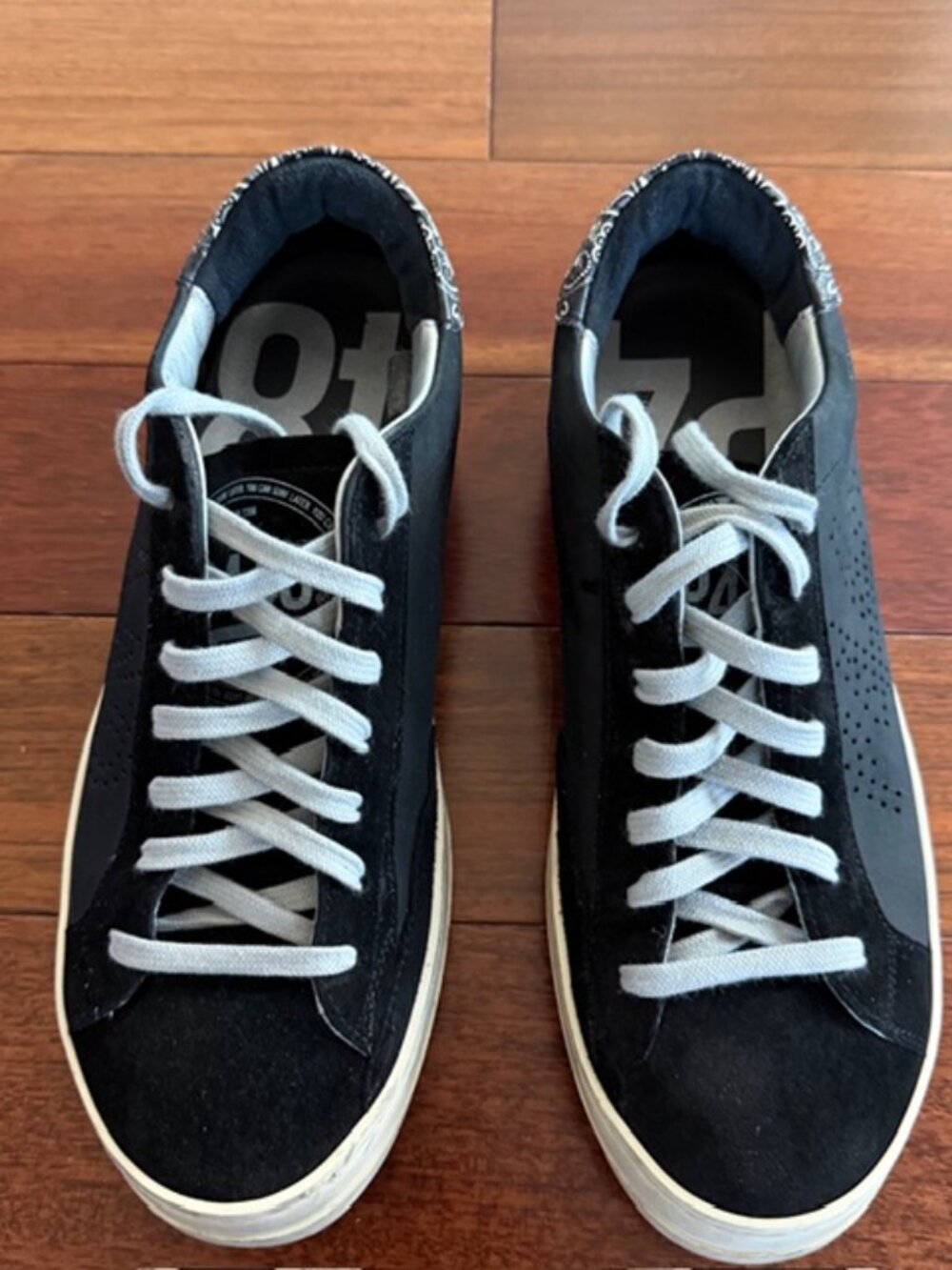 P448 John Low Top Sneaker in Paisley size 40